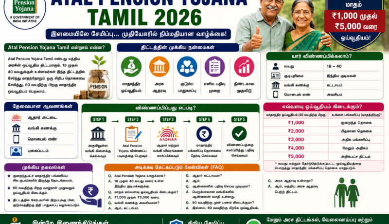 Atal Pension Yojana Tamil